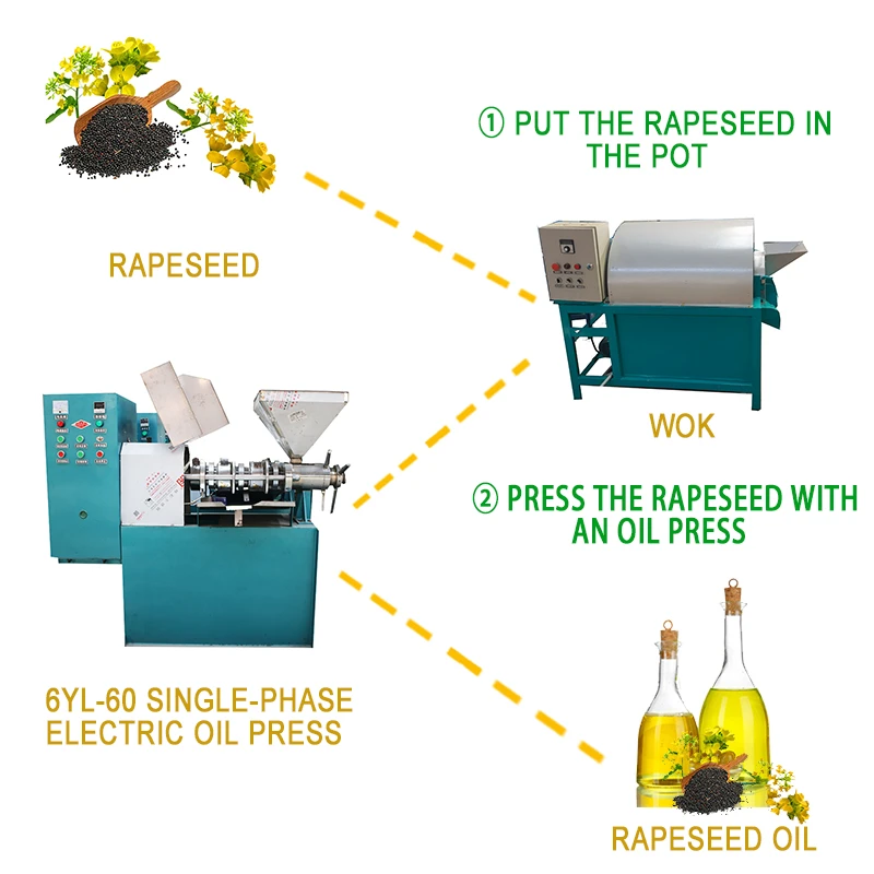 Canola Pressing Machine